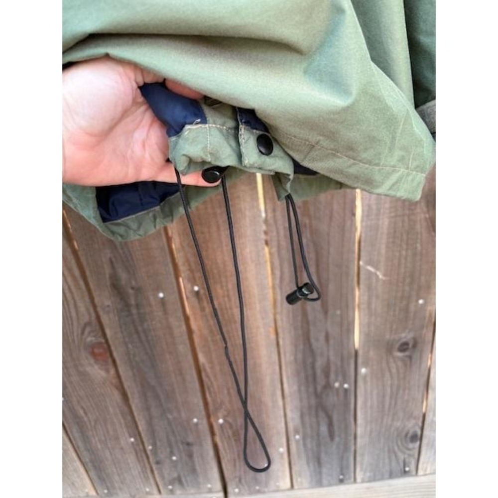 Vintage Columbia Convert Sportswear Jacket Mens Large Olive Green Hooded Jacket - Picture 3 of 6